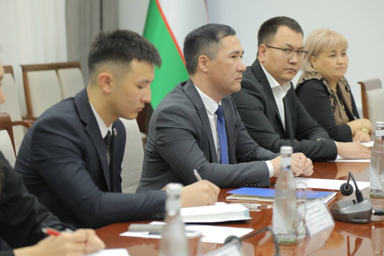 Qirg‘iziston delegatsiyasi bilan uchrashuv bo‘lib o‘tdi
