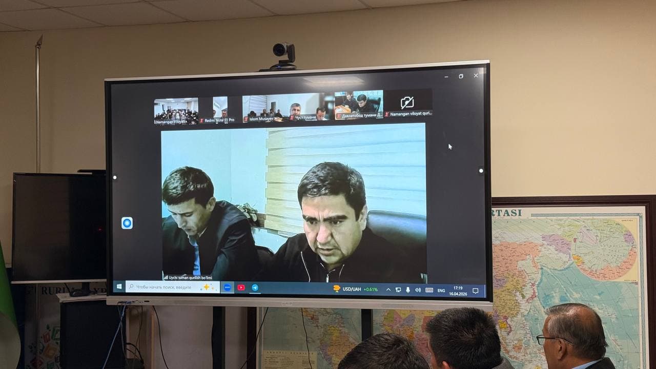 Vazirligining korrupsiyaga qarshi kurashish bo'limi mas'ullari ishtirokida tanqidiy yigʻilish boʻlib oʻtdi