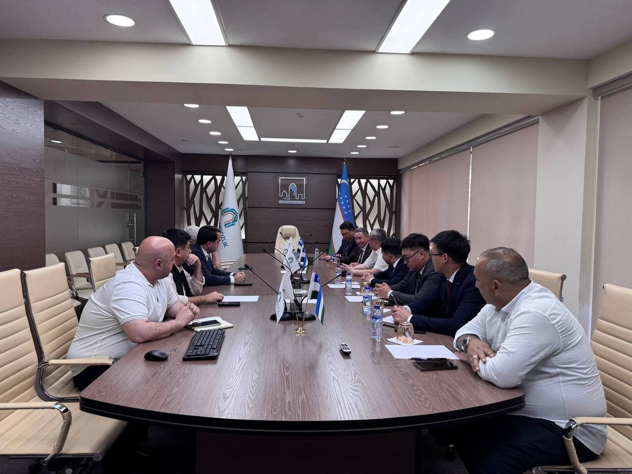 “O‘zshaharsozlik LITI” DMga Qirg‘iziston Respublikasi iborat delegatsiya tashrif buyurishdi