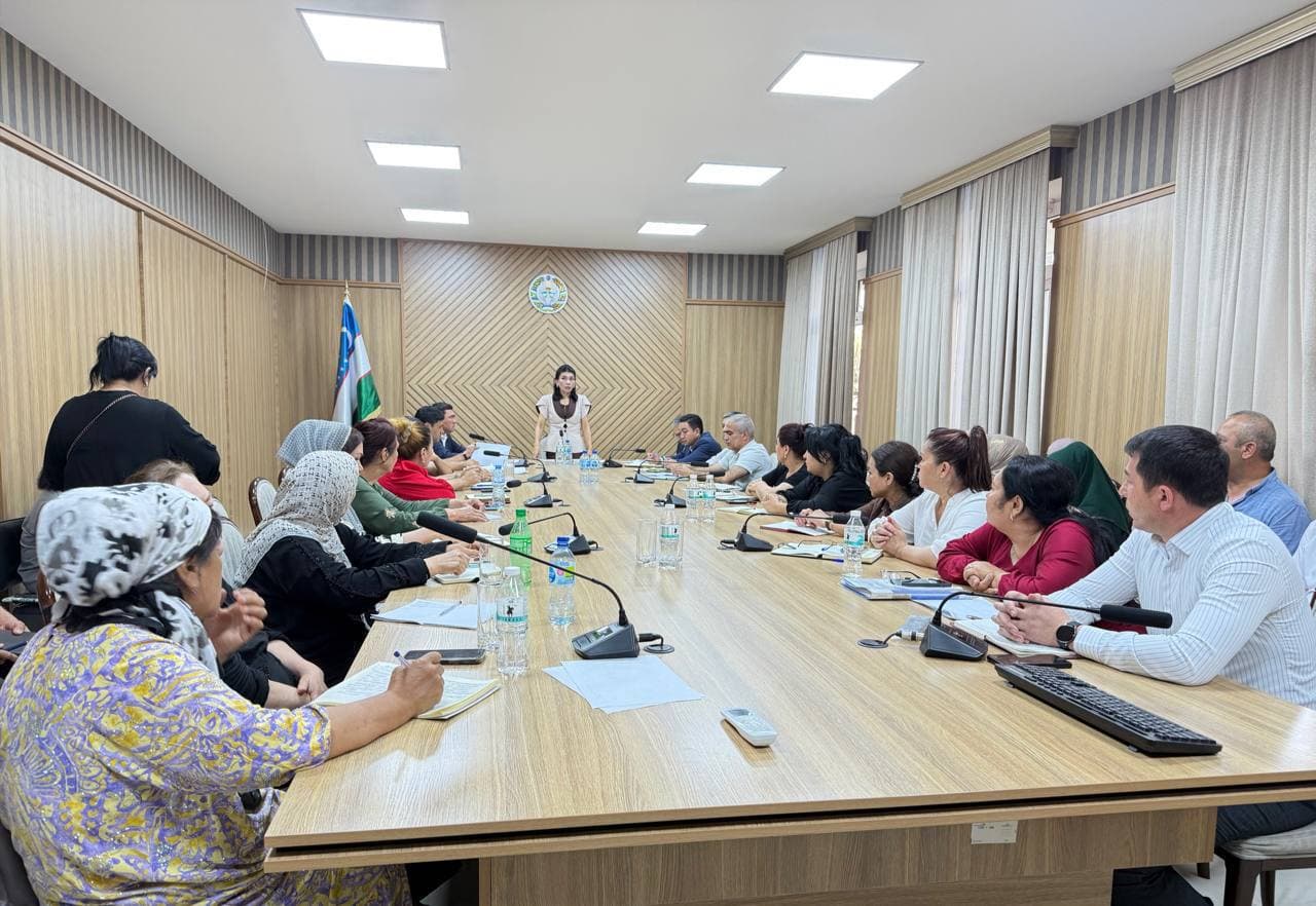 Ozoda Jo‘rayeva Farg‘onada boshqaruv organlari bilan uchrashdi