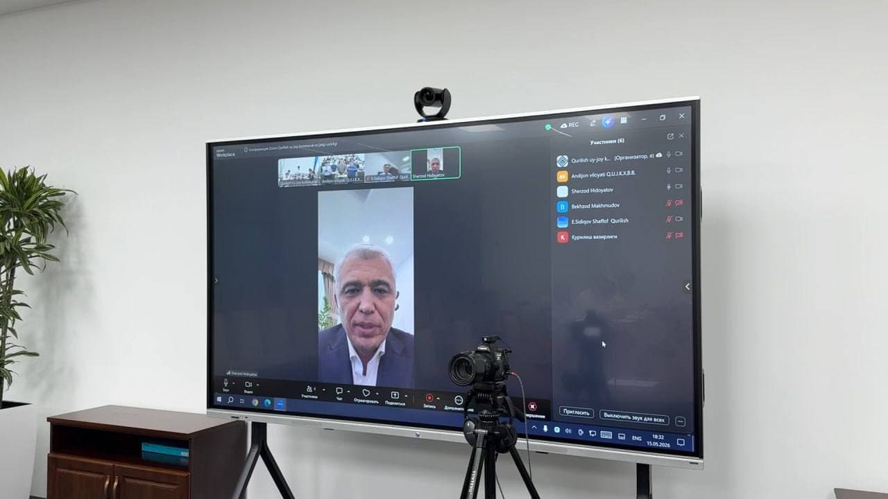 Andijon viloyati qurilish sohasi tadbirkorlari bilan ochiq muloqot bo‘lib o‘tdi