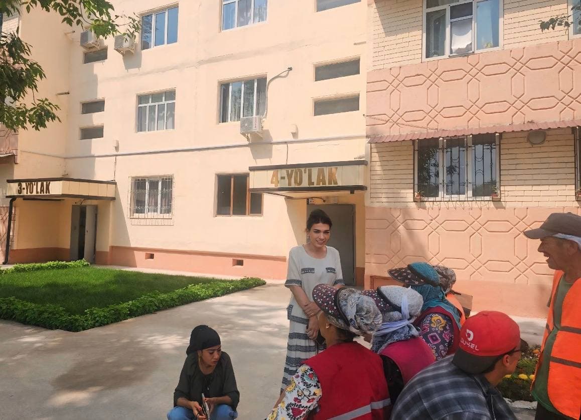 Bekobod shahrida ko‘p qavatli uy-joylar infratuzilmasini yanada rivojlantirish bo‘yicha o‘rganish ishlari olib borilmoqda