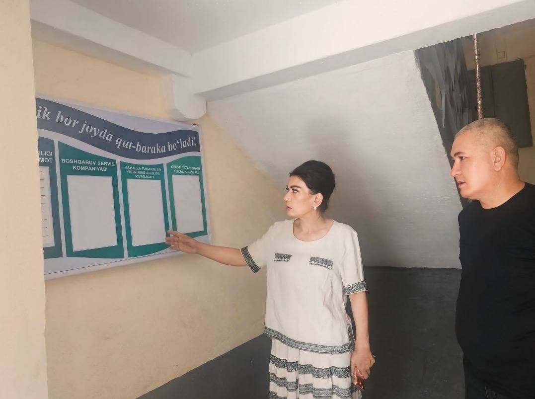 Bekobod shahrida ko‘p qavatli uy-joylar infratuzilmasini yanada rivojlantirish bo‘yicha o‘rganish ishlari olib borilmoqda
