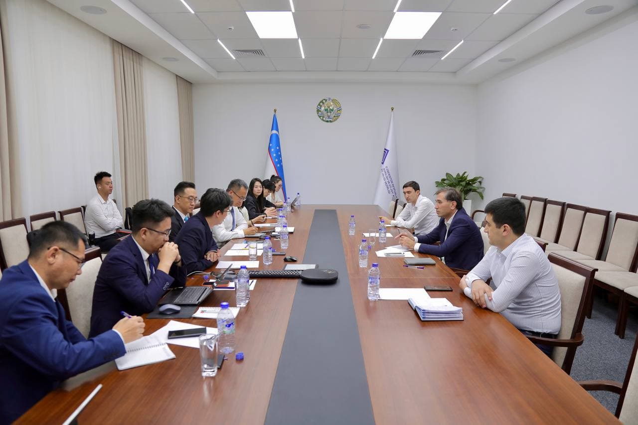 Xitoy delegatsiyasi bilan suv infratuzilmasini rivojlantirish masalalari muhokama qilindi