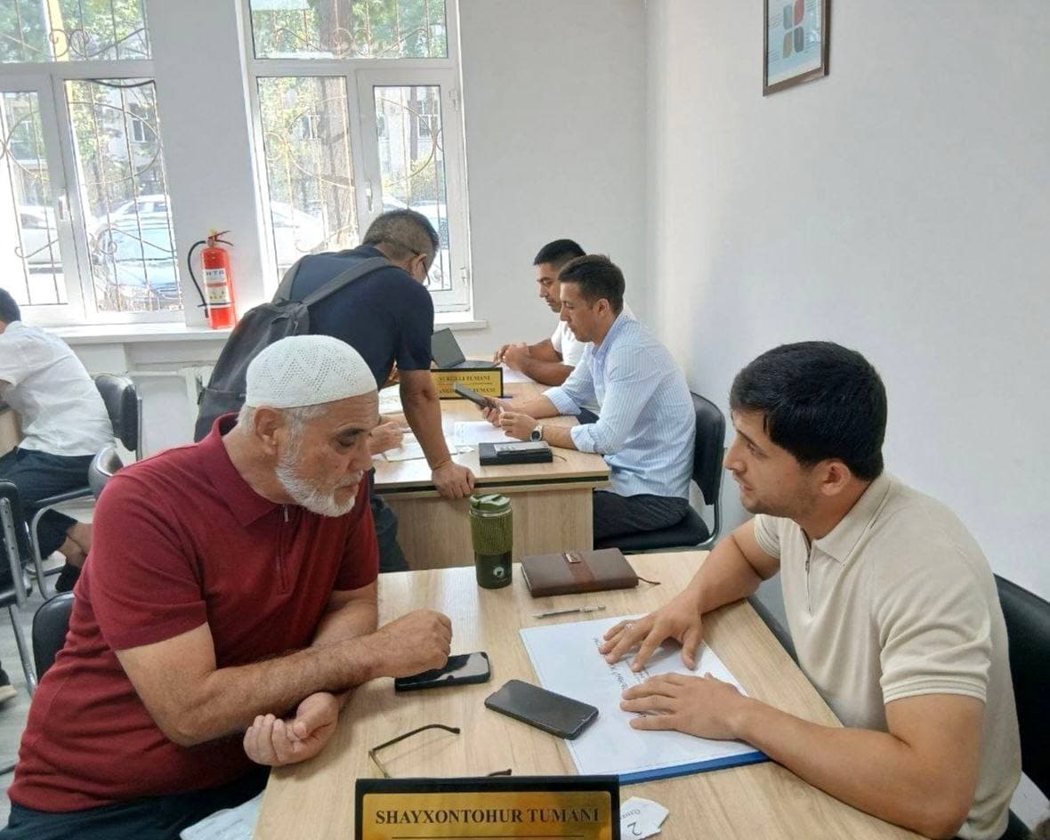 Fuqarolar qabulida 60 dan ziyod murojaatlar tuman qurilish bo‘limi mutaxassislari tomonidan atroflicha ko‘rib chiqildi