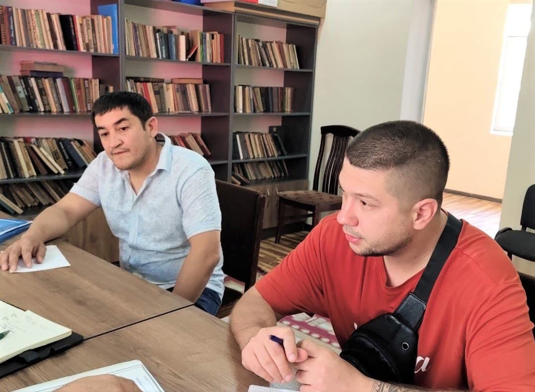 Сегодня в здании махалли "Маърифат" Яшнабадского района состоялся очередной выездной прием.