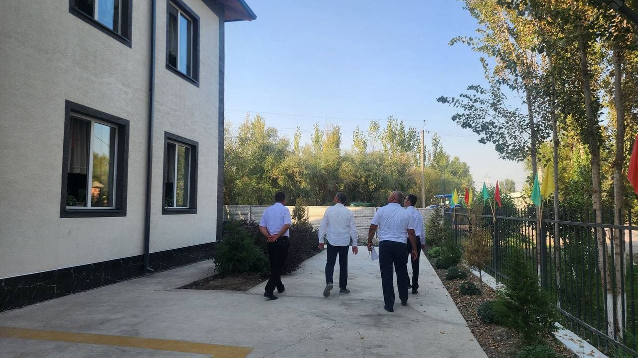Pop tumanidagi 46-maktab zamonaviy qiyofaga keltirildi