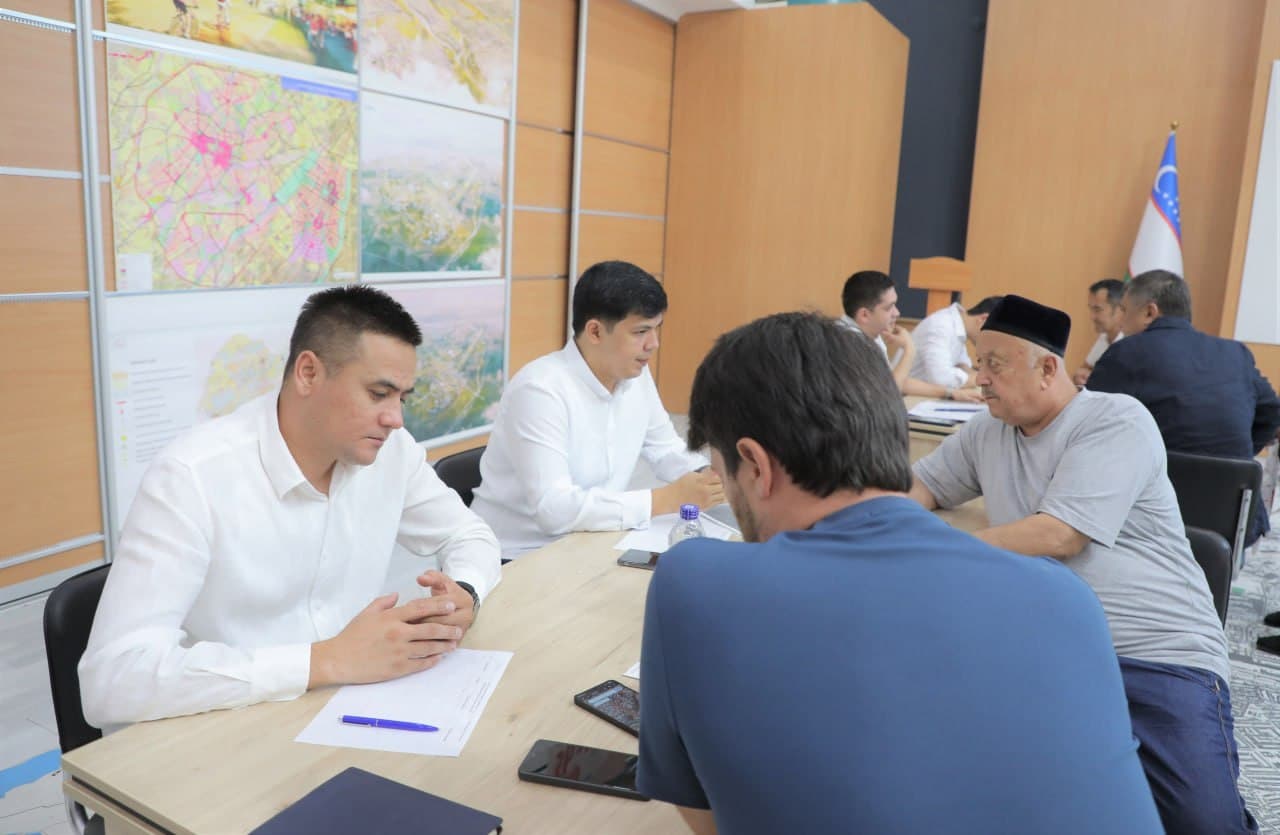Toshkent shahar qurilish bosh boshqarmasida sohaga oid murojaatlar o‘rganildi