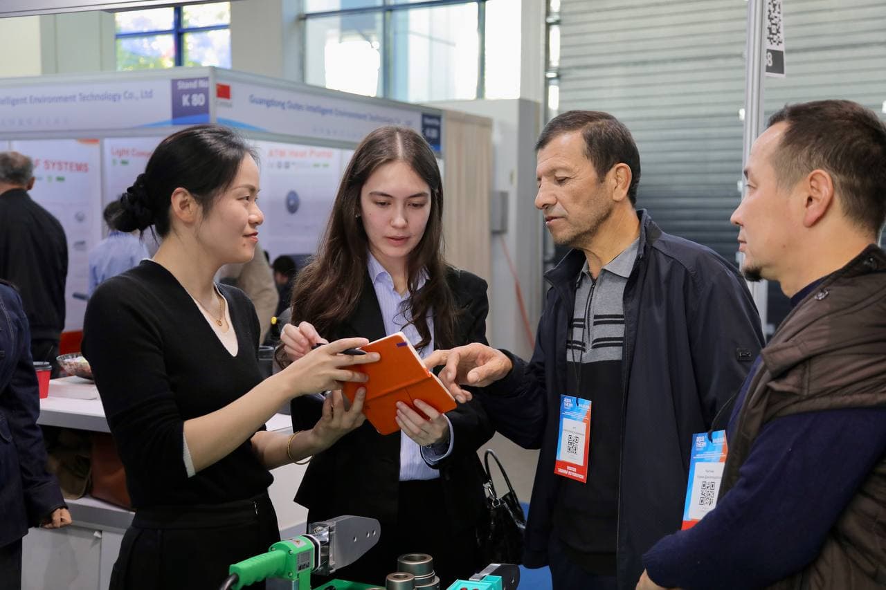 В "Узэкспоцентре" в Ташкенте проходит международная выставка "Aquatherm Tashkent 2026"
