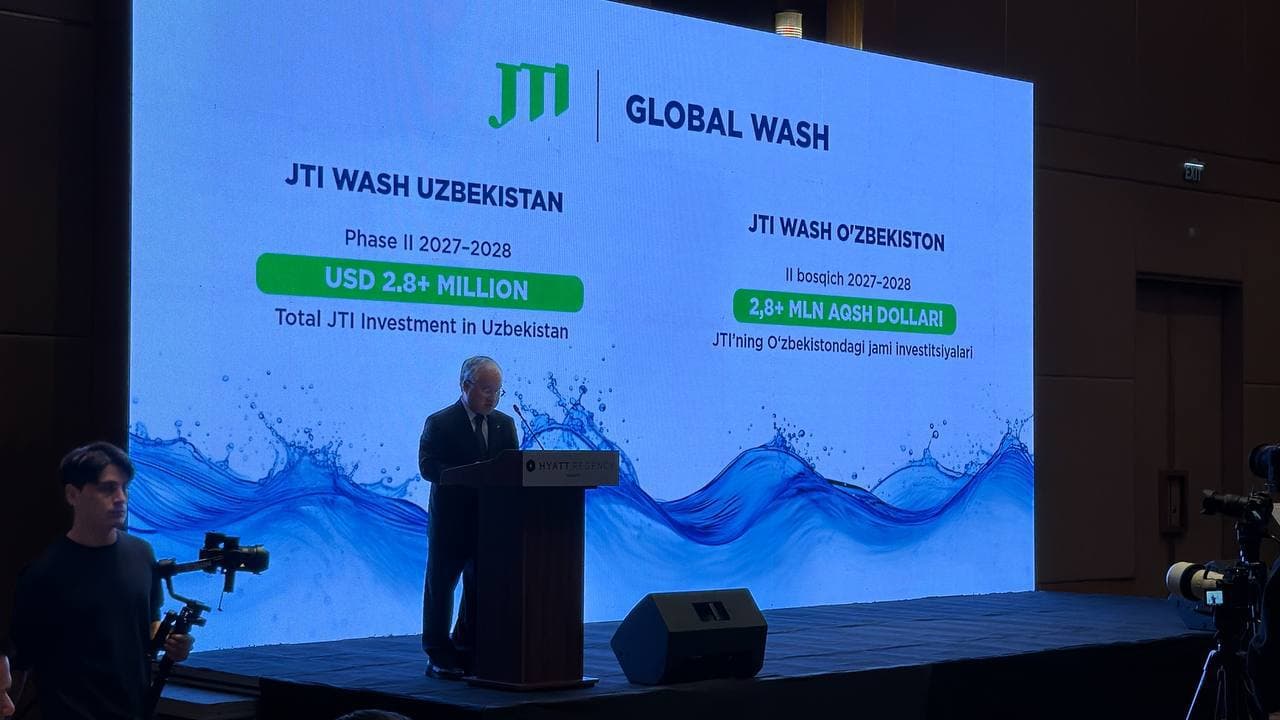 JTI WASH O‘zbekiston: подведены итоги трехлетнего сотрудничества
