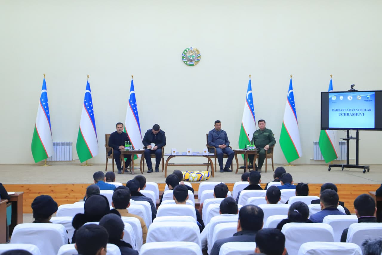 Zarbdorda “Rahbarlar va yoshlar uchrashuvi” bo‘lib o‘tdi