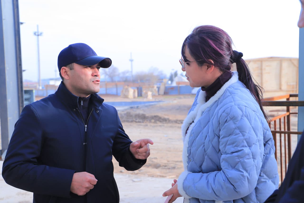 Zarbdorda yirik sanoat loyihasi amalga oshirilmoqda