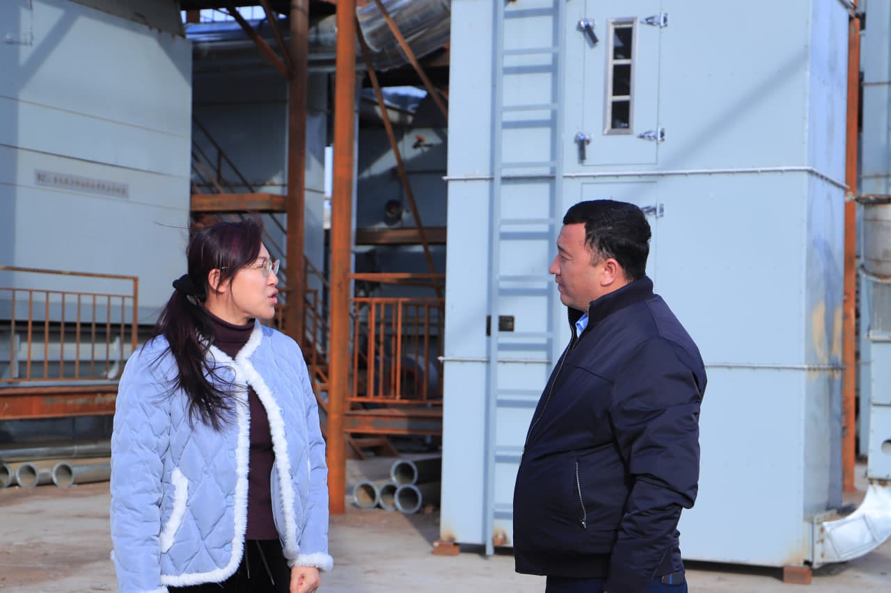 Zarbdorda yirik sanoat loyihasi amalga oshirilmoqda