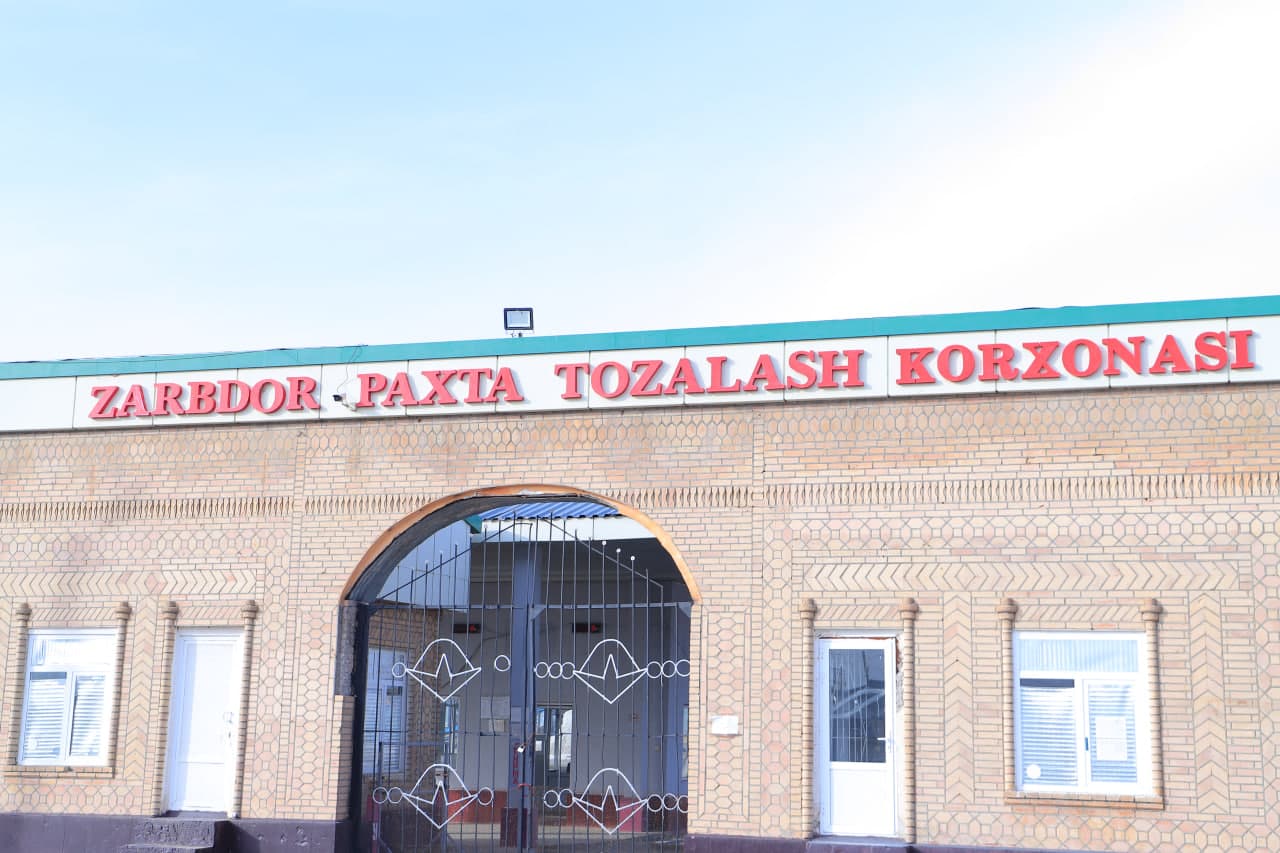 Zarbdorda yirik sanoat loyihasi amalga oshirilmoqda