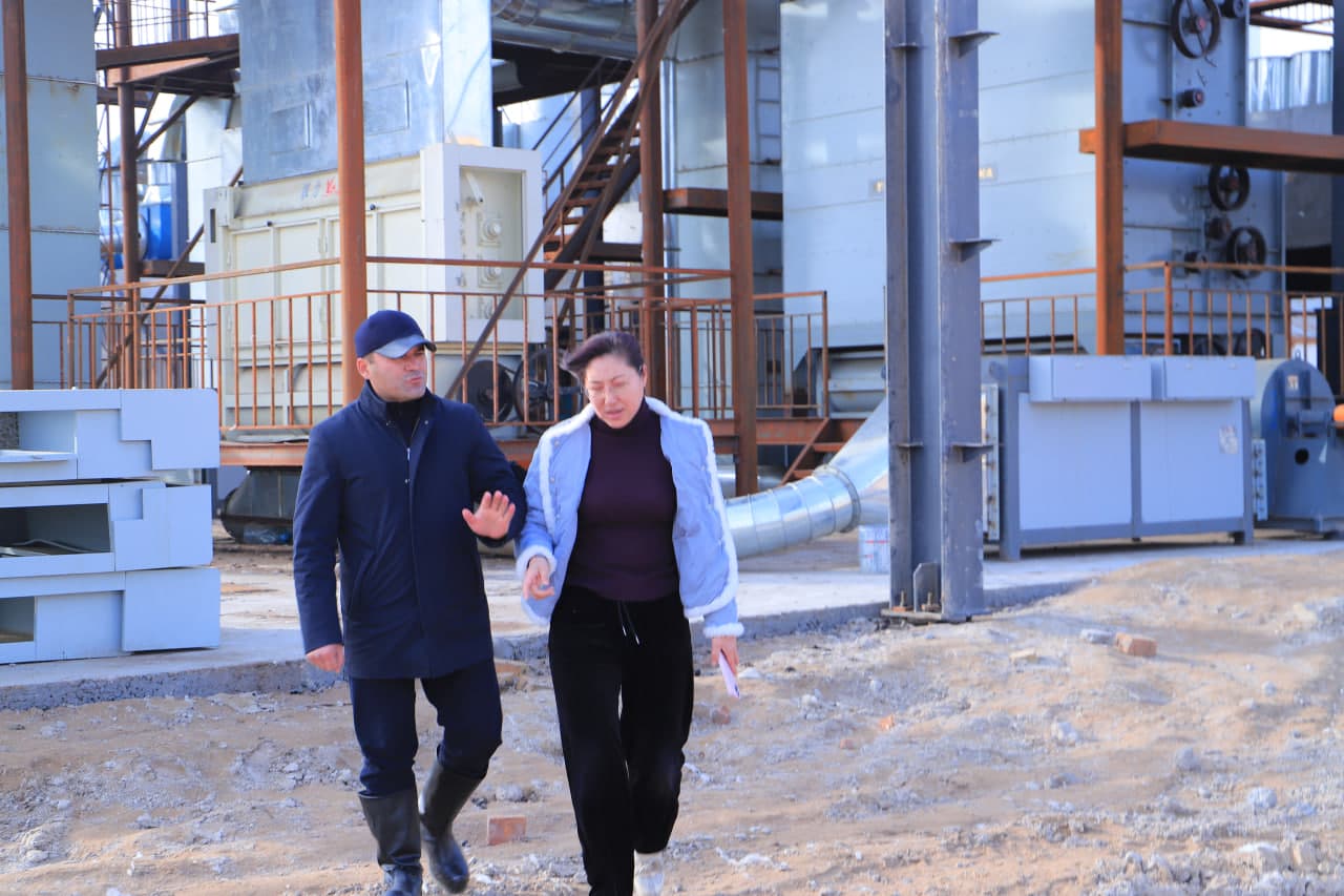 Zarbdorda yirik sanoat loyihasi amalga oshirilmoqda