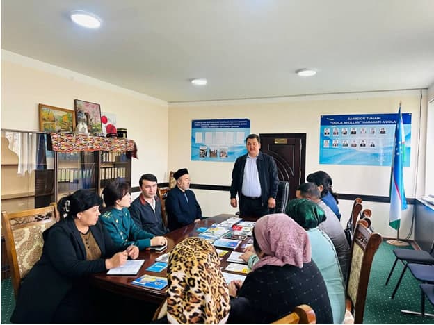 Sudya va xotin-qizlar faollari ochiq muloqat dasturi