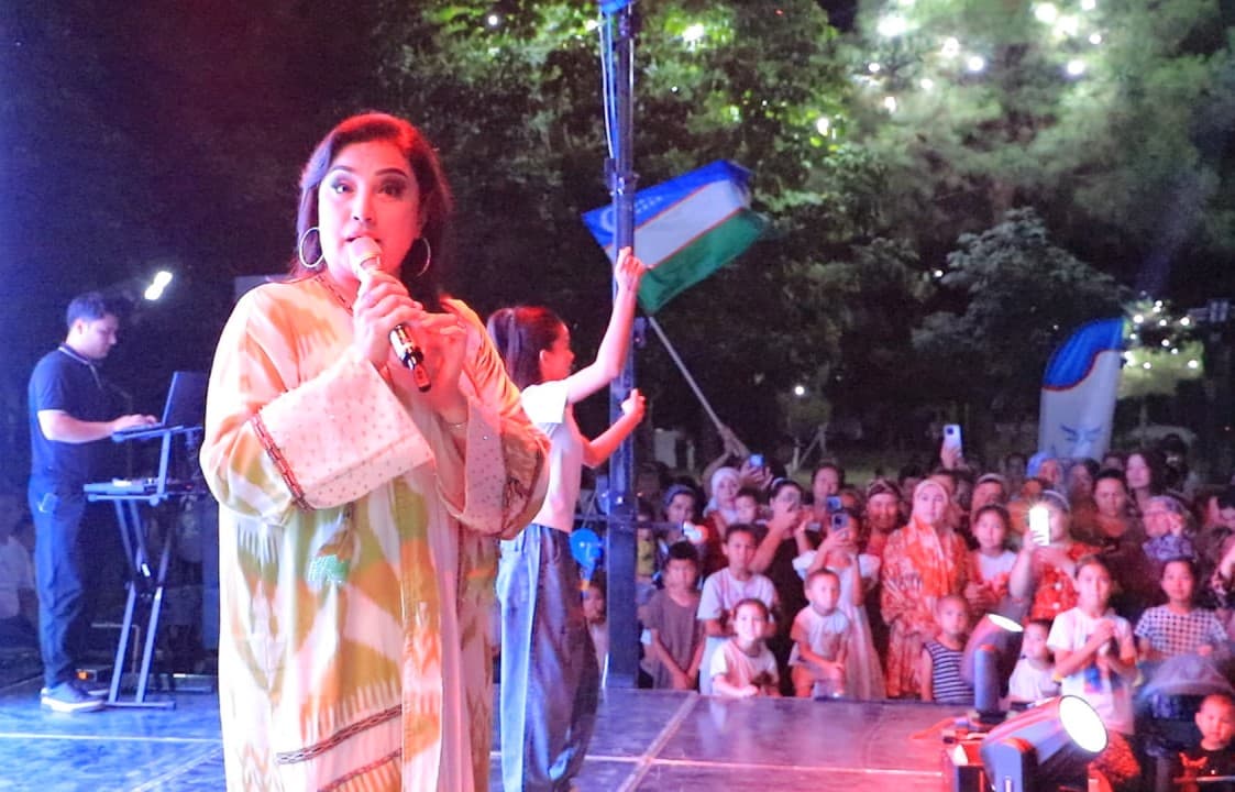 Zarbdorda "Mustaqillik to‘yi" festivali doirasida gala-konsert ko‘tarinki ruhda bo‘lib o‘tdi