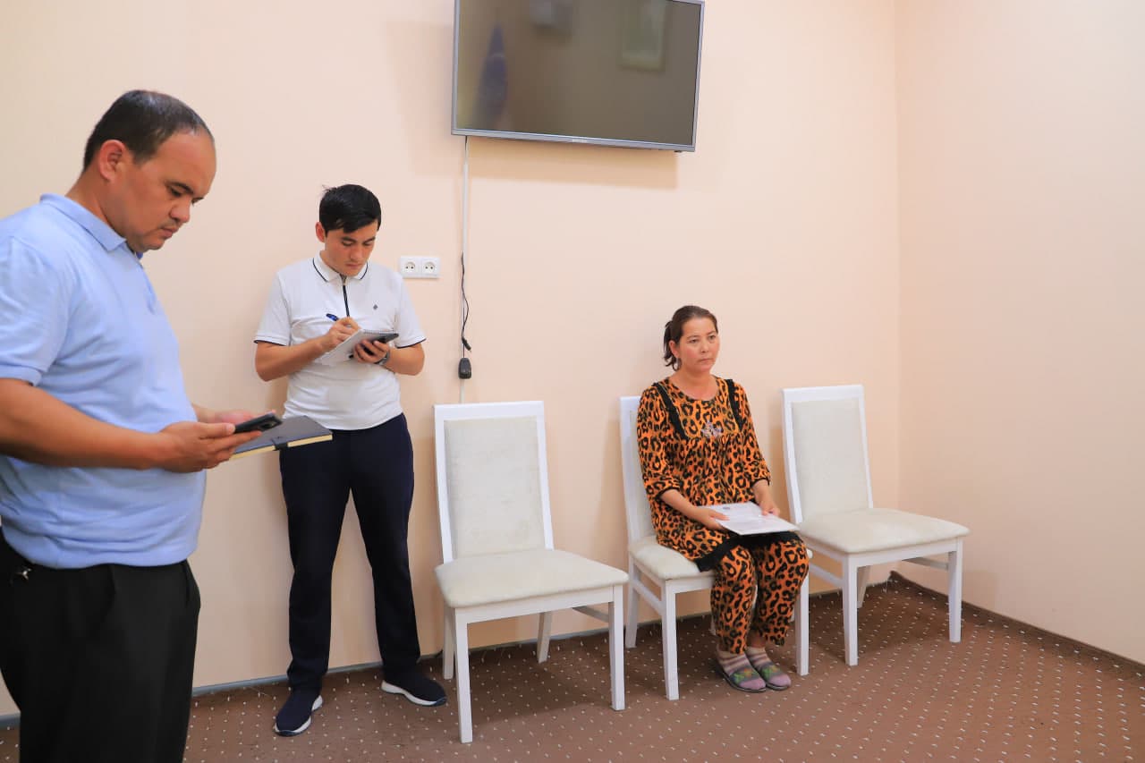 Zarbdorda navbatdagi fuqarolar qabuli o‘tkazildi