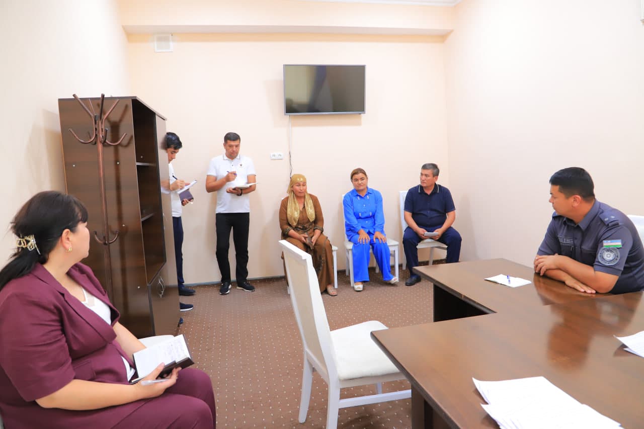 Zarbdorda navbatdagi fuqarolar qabuli o‘tkazildi