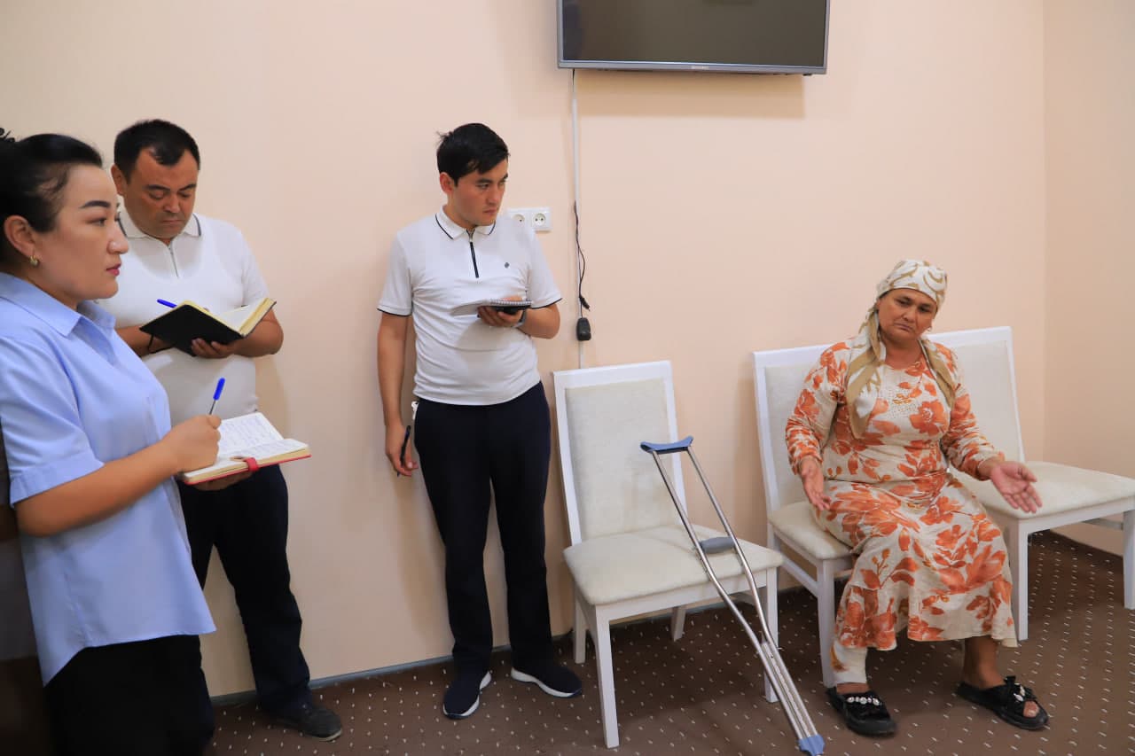 Zarbdorda navbatdagi fuqarolar qabuli o‘tkazildi