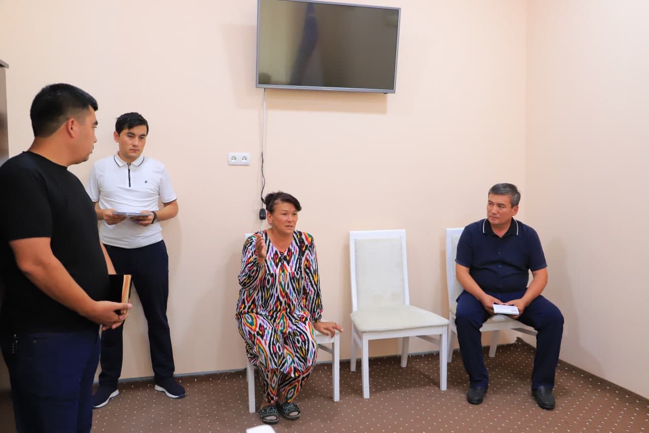 Zarbdorda navbatdagi fuqarolar qabuli o‘tkazildi