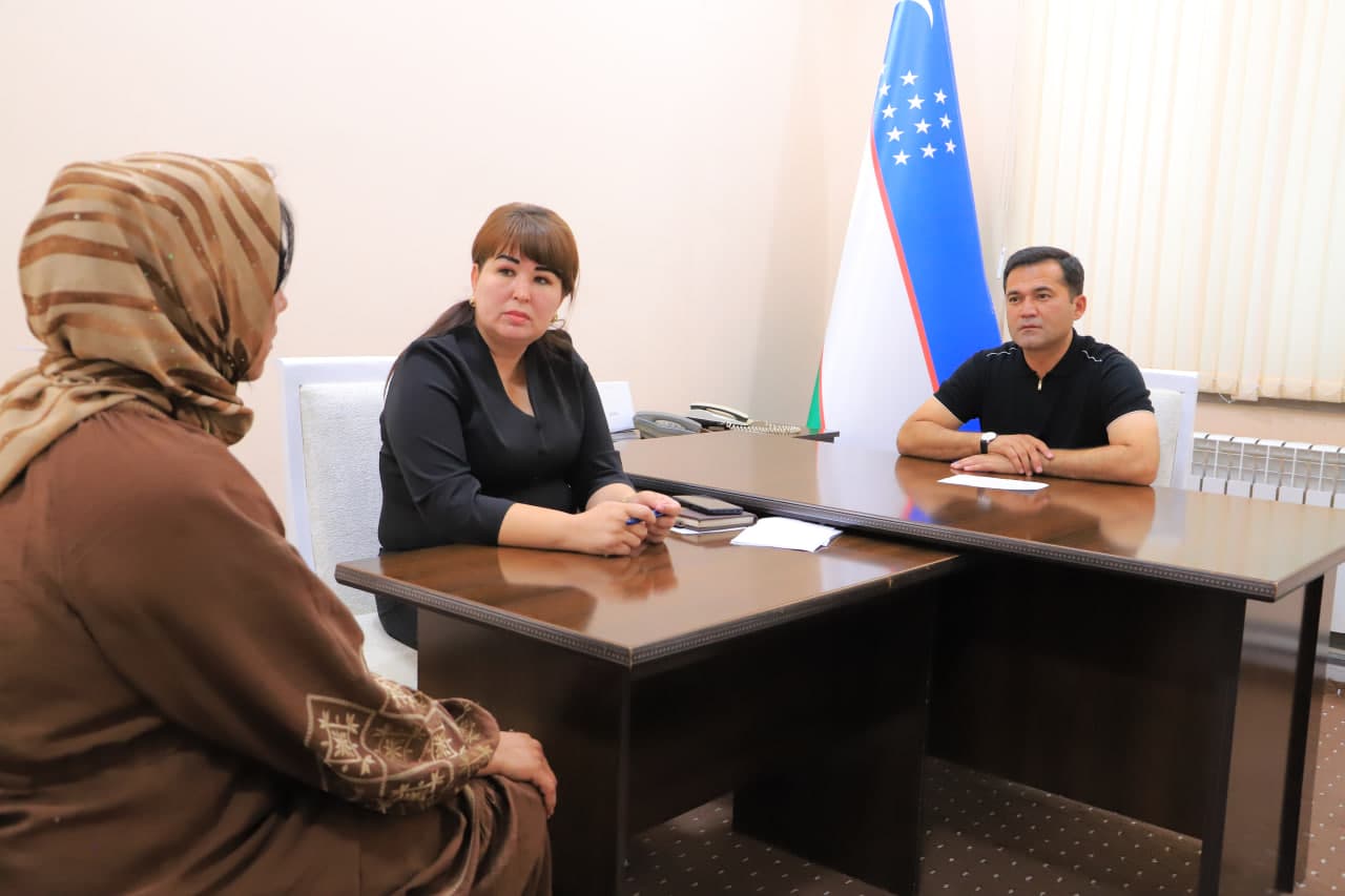 Zarbdor tumanida navbatdagi fuqarolar qabuli o‘tkazildi