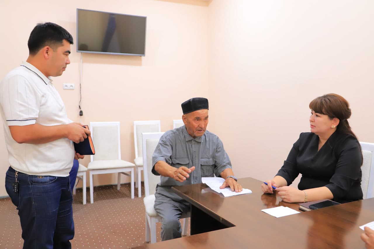 Zarbdor tumanida navbatdagi fuqarolar qabuli o‘tkazildi