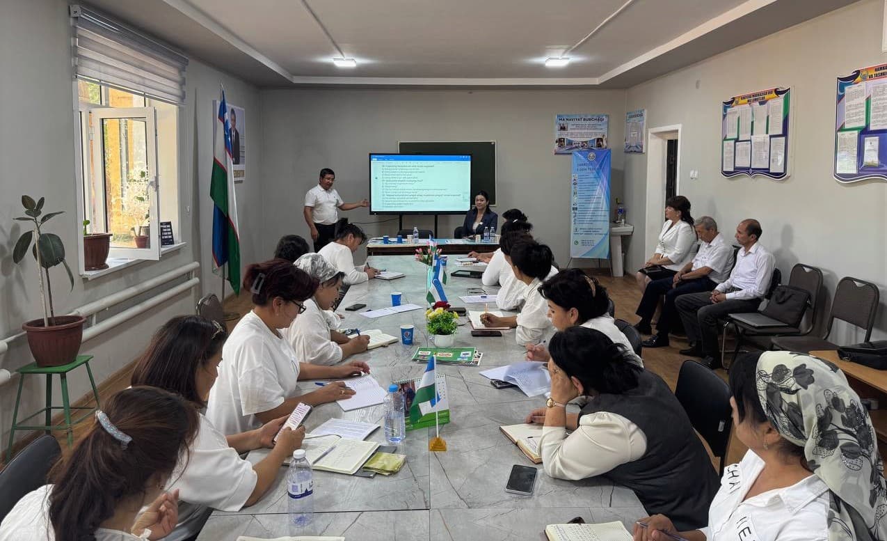 ZARBDORDA MAHALLA XOTIN-QIZLAR FAOLLARI UCHUN O‘QUV-SEMINAR O‘TKAZILDI