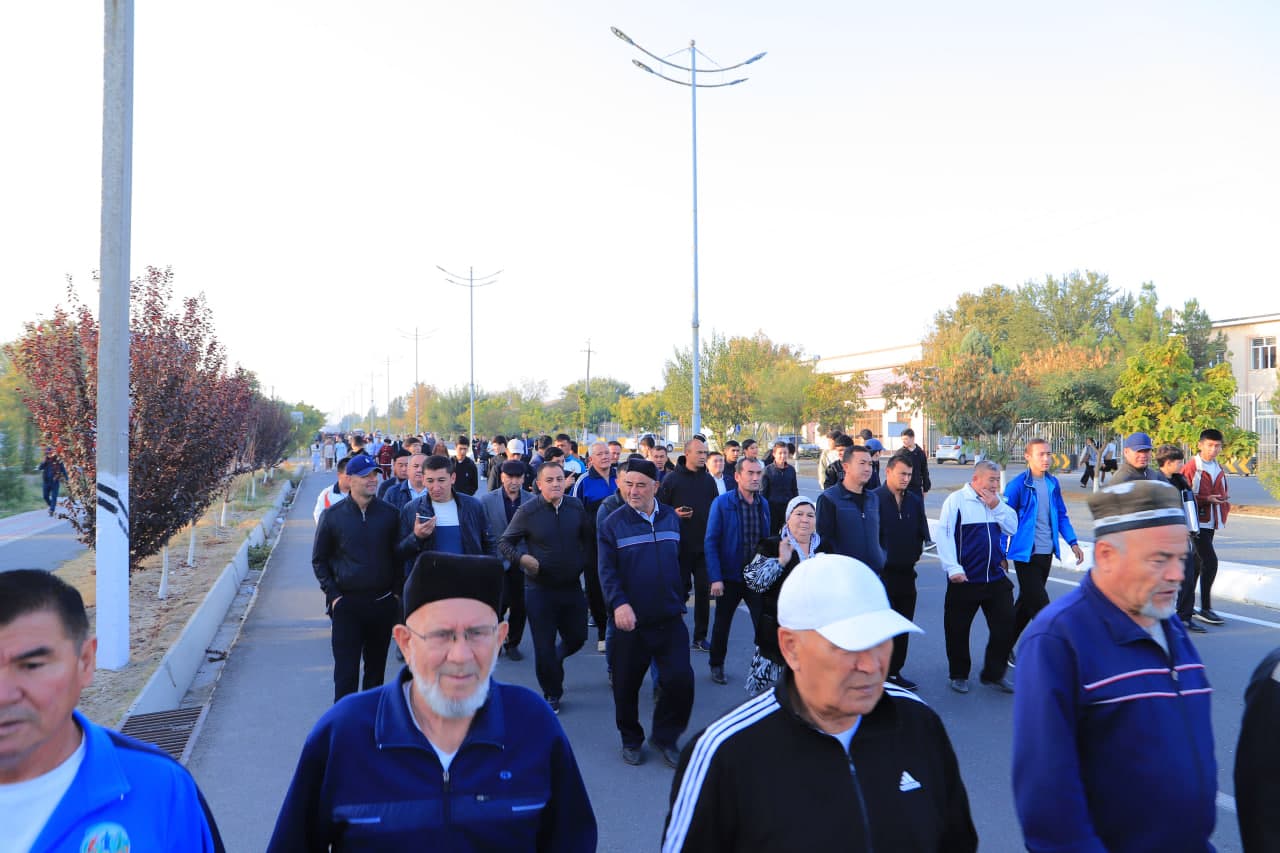 “SOG‘LOM HAYOT UCHUN 10 000 QADAM”