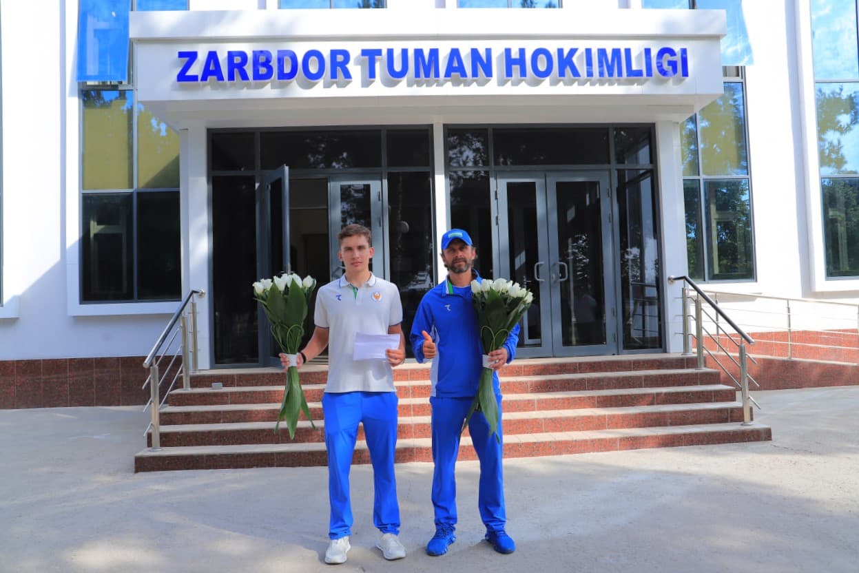 ZARBDORLIK SPORTCHI OSIYO O‘YINLARI SOVRINDORI TAQDIRLANDI