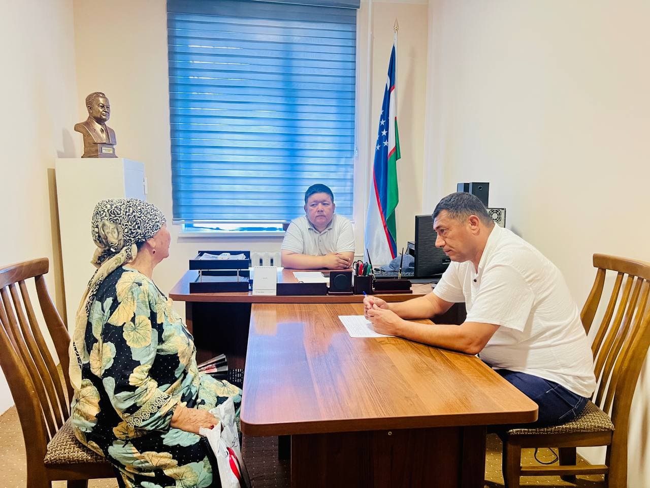 ZAFAROBOD TUMANIDA NAVBATDAGI QABUL BO‘LIB O‘TDI