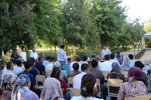 Zafarobod tumanida navbatdagi sayyor qabul o‘tkazildi