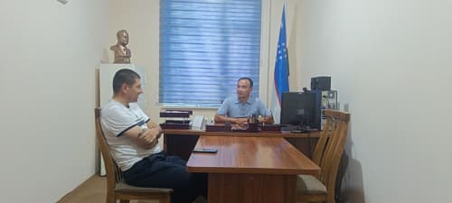ZAFAROBOD TUMANIDA NAVBATDAGI QABUL BO‘LIB O‘TDI