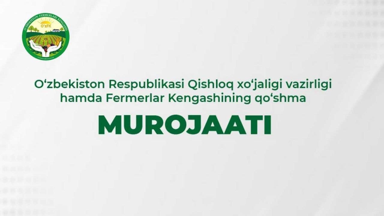 KECHKI KARTOSHKA, AVGUST-SENTABR PIYOZI VA SARIMSOQPIYOZ HAMDA TO‘QSONBOSTI USULIDA QISHLOQ XO‘JALIGI EKINLARINI EKIB, SALMOQLI DAROMADGA EGA BO‘LING VA XALQIMIZ DASTURXONINI TO‘KIN QILISHGA MUNOSIB HISSA QO‘SHING!