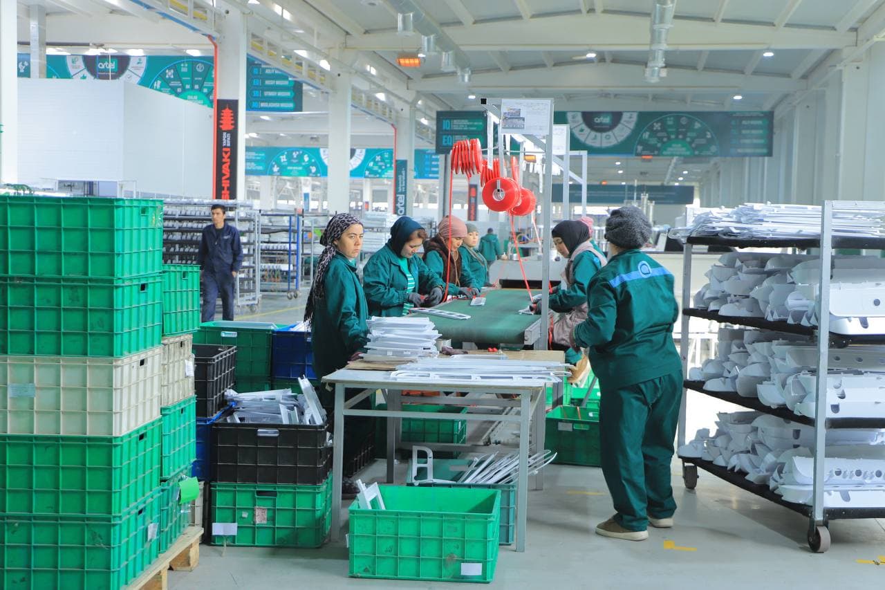 Zomin tumanida “Artel Electronics Zomin” MChJ loyihasi bilan tanishildi