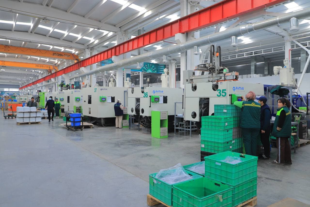 Zomin tumanida “Artel Electronics Zomin” MChJ loyihasi bilan tanishildi