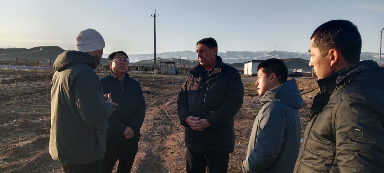 Zomin tumanida O‘zbekiston–Xitoy hamkorligida O'zbek-Xitoy shandong qishloq xojaligi sanoat parki tashkil etish masalalari muhokama qilindi