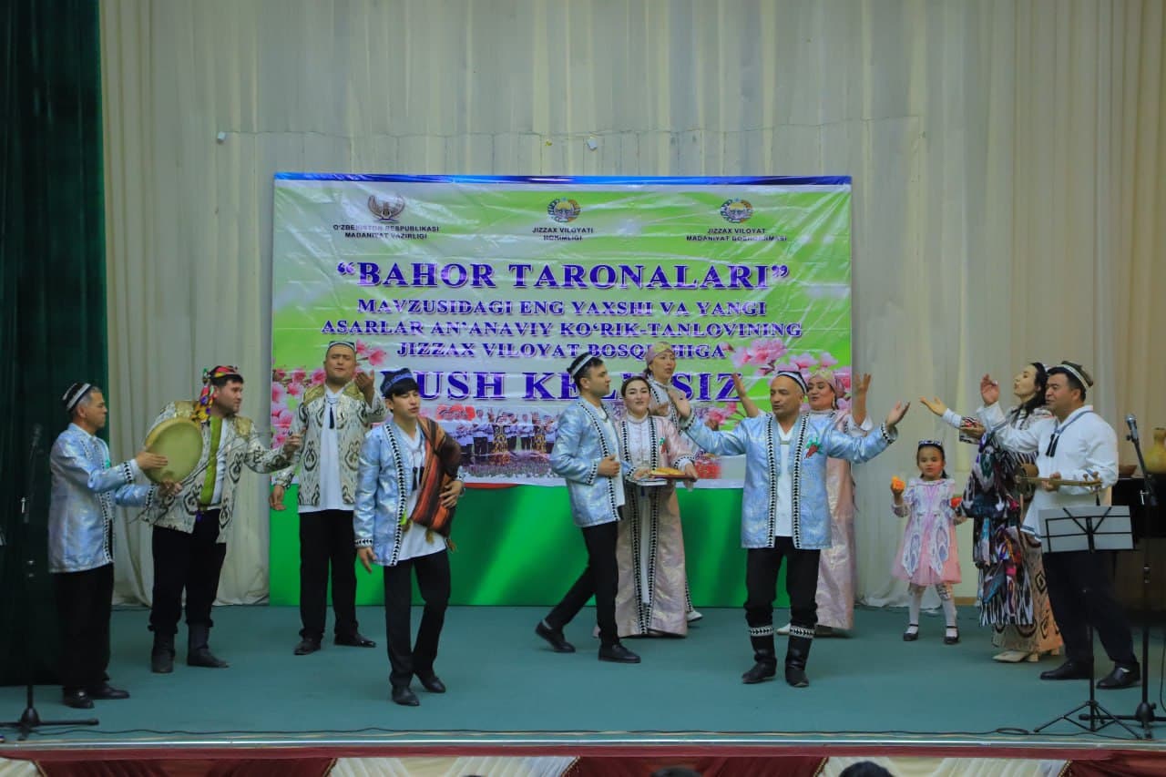 “Bahor taronalari” ko‘rik-tanlovining viloyat bosqichi o‘tkazildi