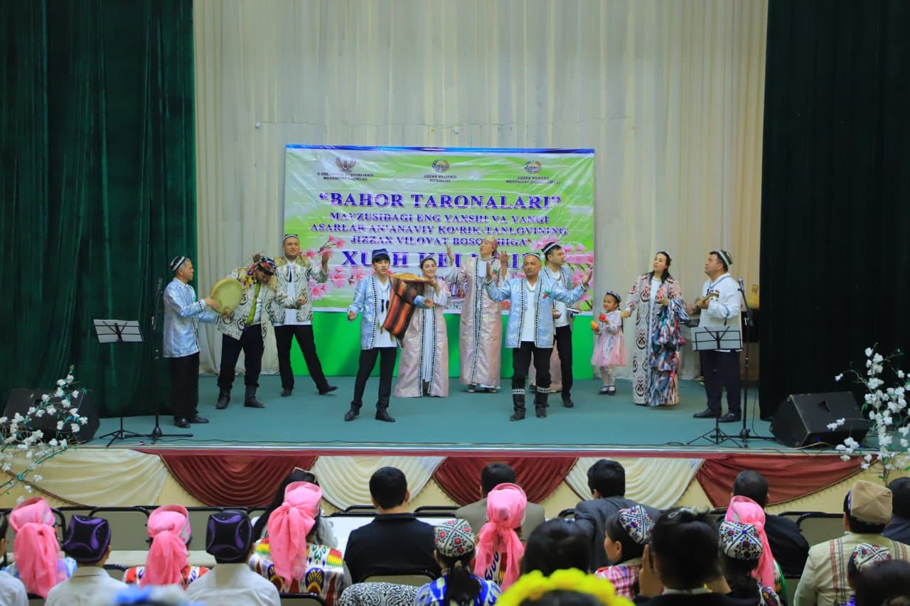 “Bahor taronalari” ko‘rik-tanlovining viloyat bosqichi o‘tkazildi