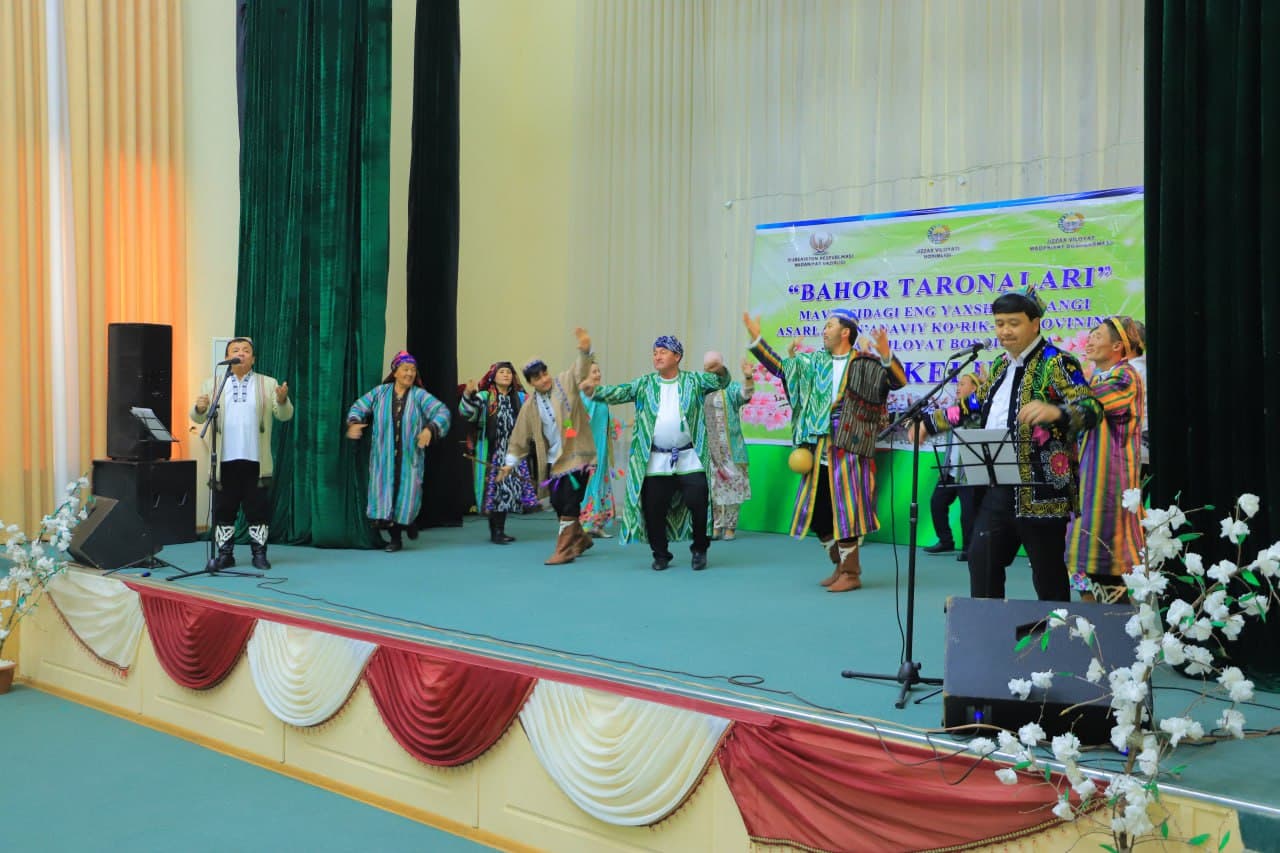 “Bahor taronalari” ko‘rik-tanlovining viloyat bosqichi o‘tkazildi