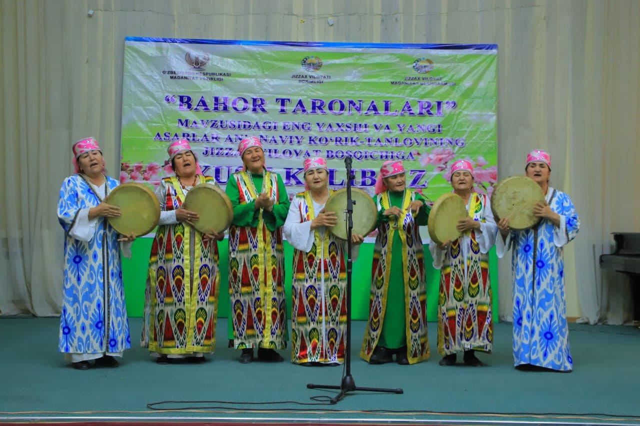 “Bahor taronalari” ko‘rik-tanlovining viloyat bosqichi o‘tkazildi