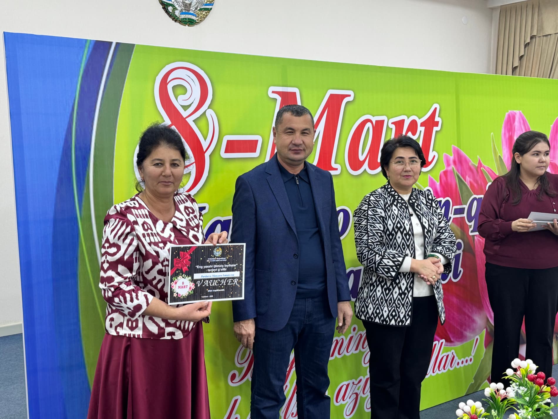 Zominda faol tadbirkor xotin-qizlar e’tirof etildi