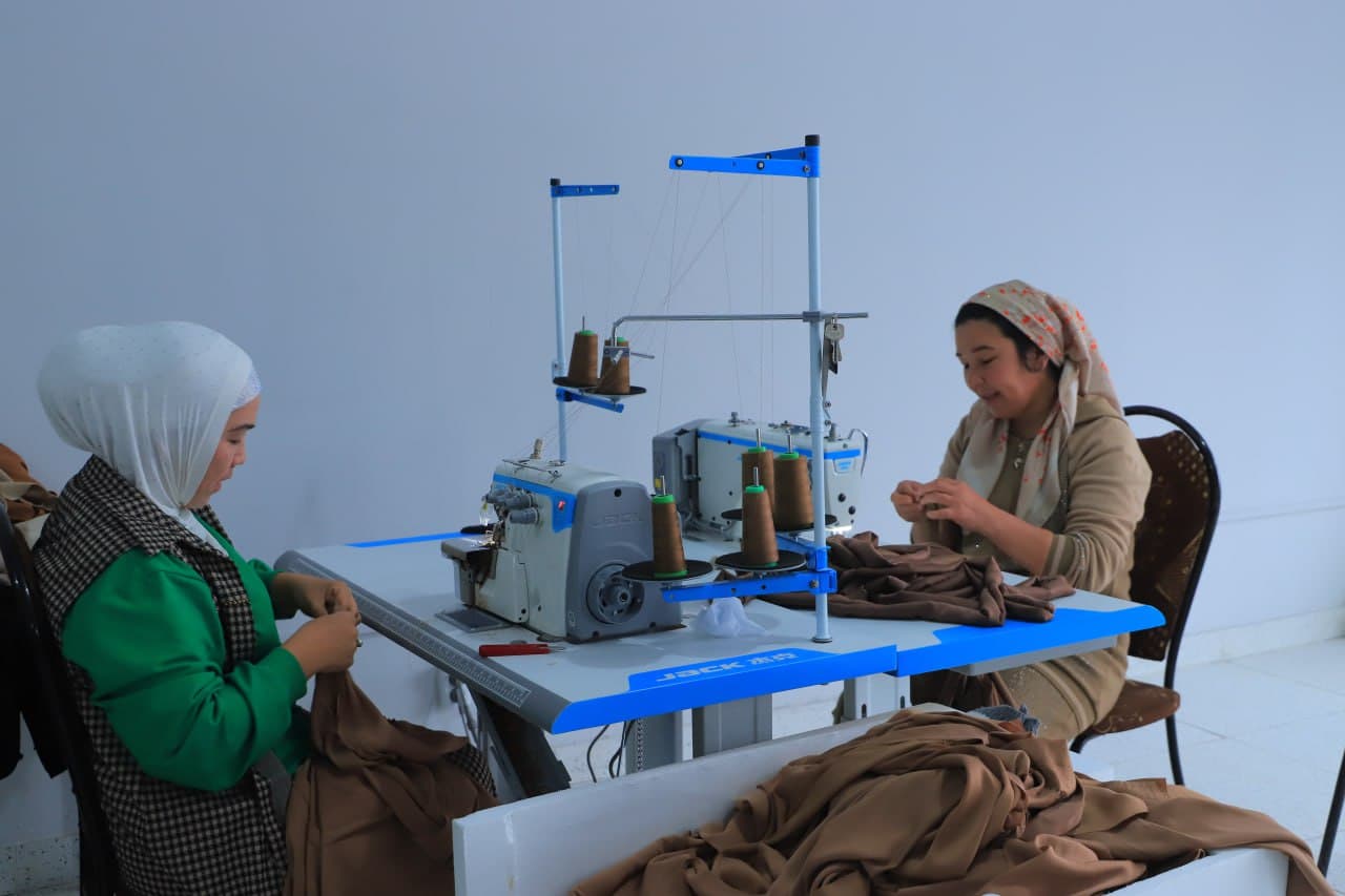 Zomin tumanida zamonaviy sanoat mikromarkazi ish boshladi