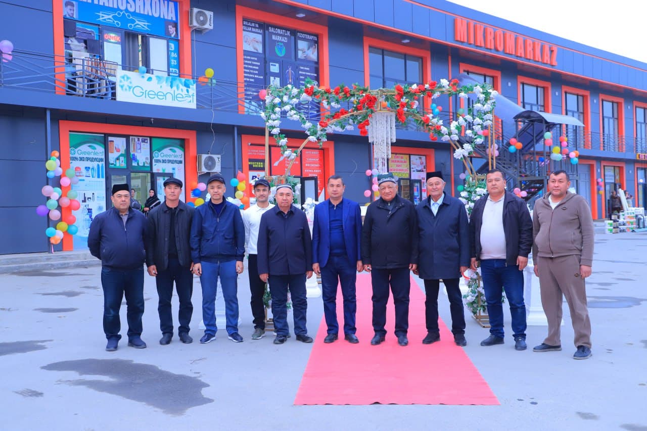 Zomin tumanida zamonaviy sanoat mikromarkazi ish boshladi