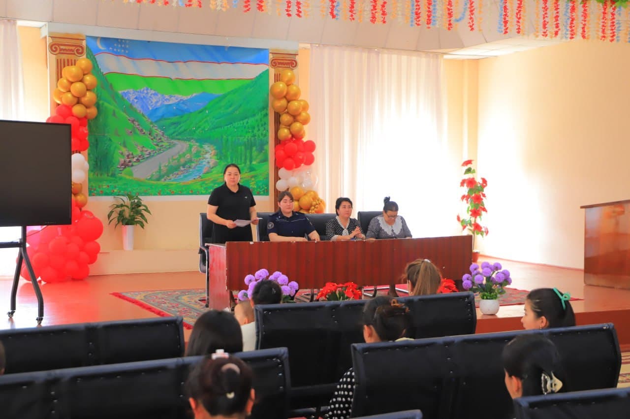 Zomin tumanida xotin-qizlar uchun seminar tashkil etildi