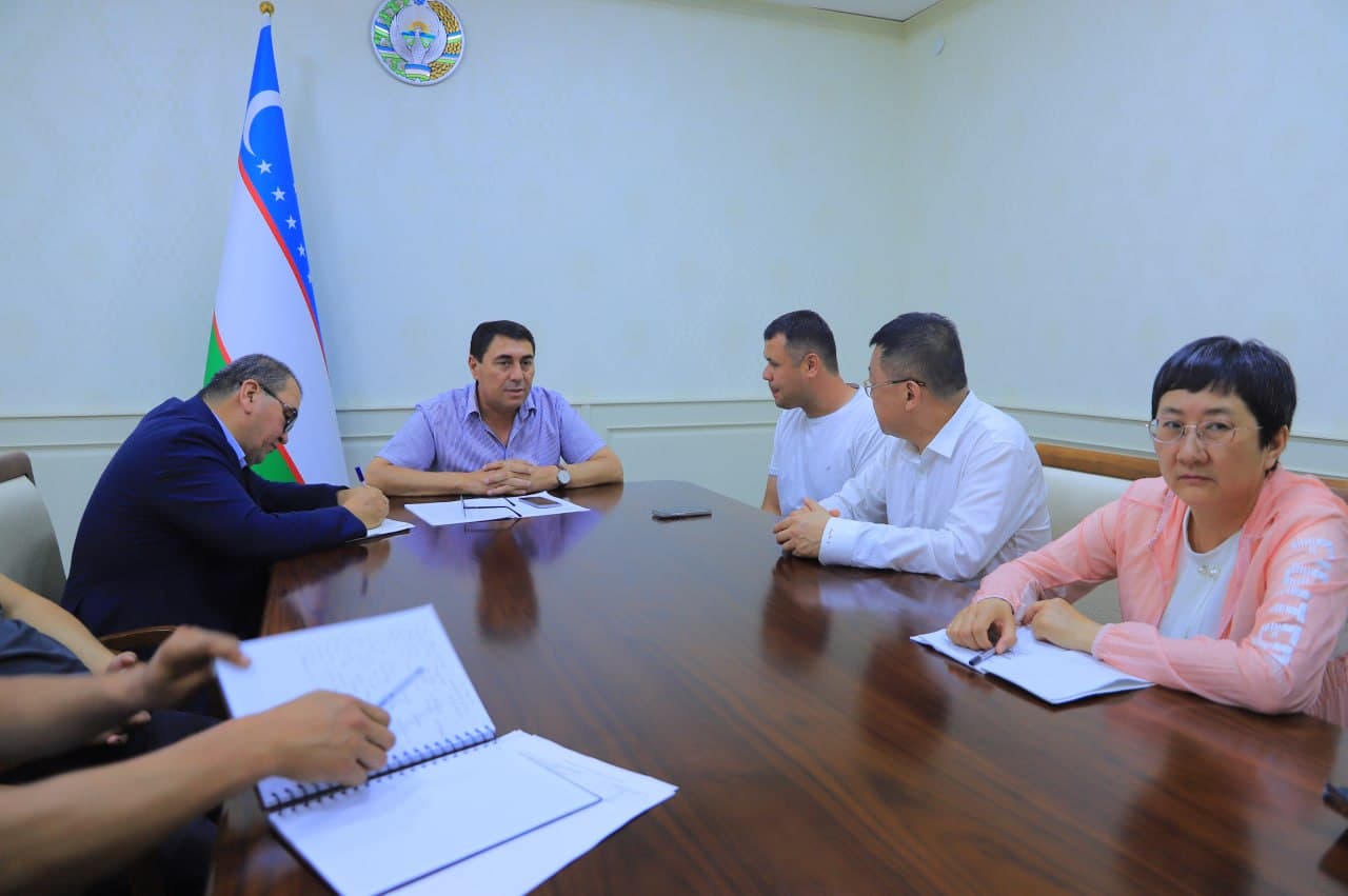 Zomin tumanida Xitoyning Ichki Mo‘g‘uliston delegatsiyasi bilan istiqbolli hamkorlik masalalari muhokama qilindi