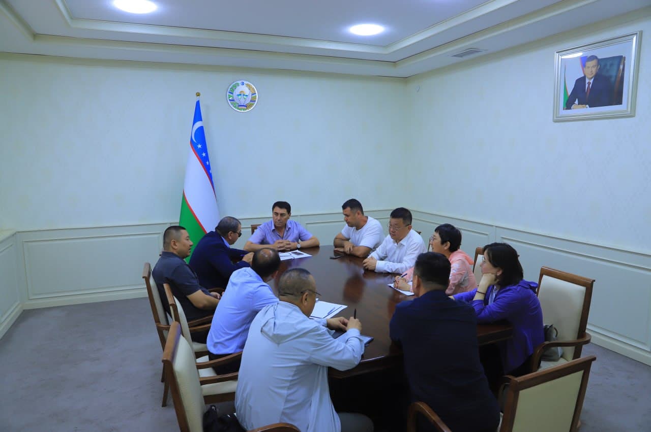 Zomin tumanida Xitoyning Ichki Mo‘g‘uliston delegatsiyasi bilan istiqbolli hamkorlik masalalari muhokama qilindi