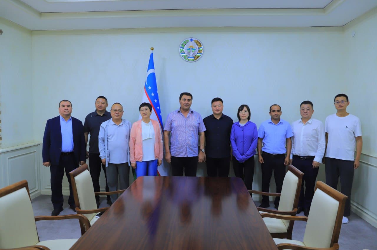 Zomin tumanida Xitoyning Ichki Mo‘g‘uliston delegatsiyasi bilan istiqbolli hamkorlik masalalari muhokama qilindi