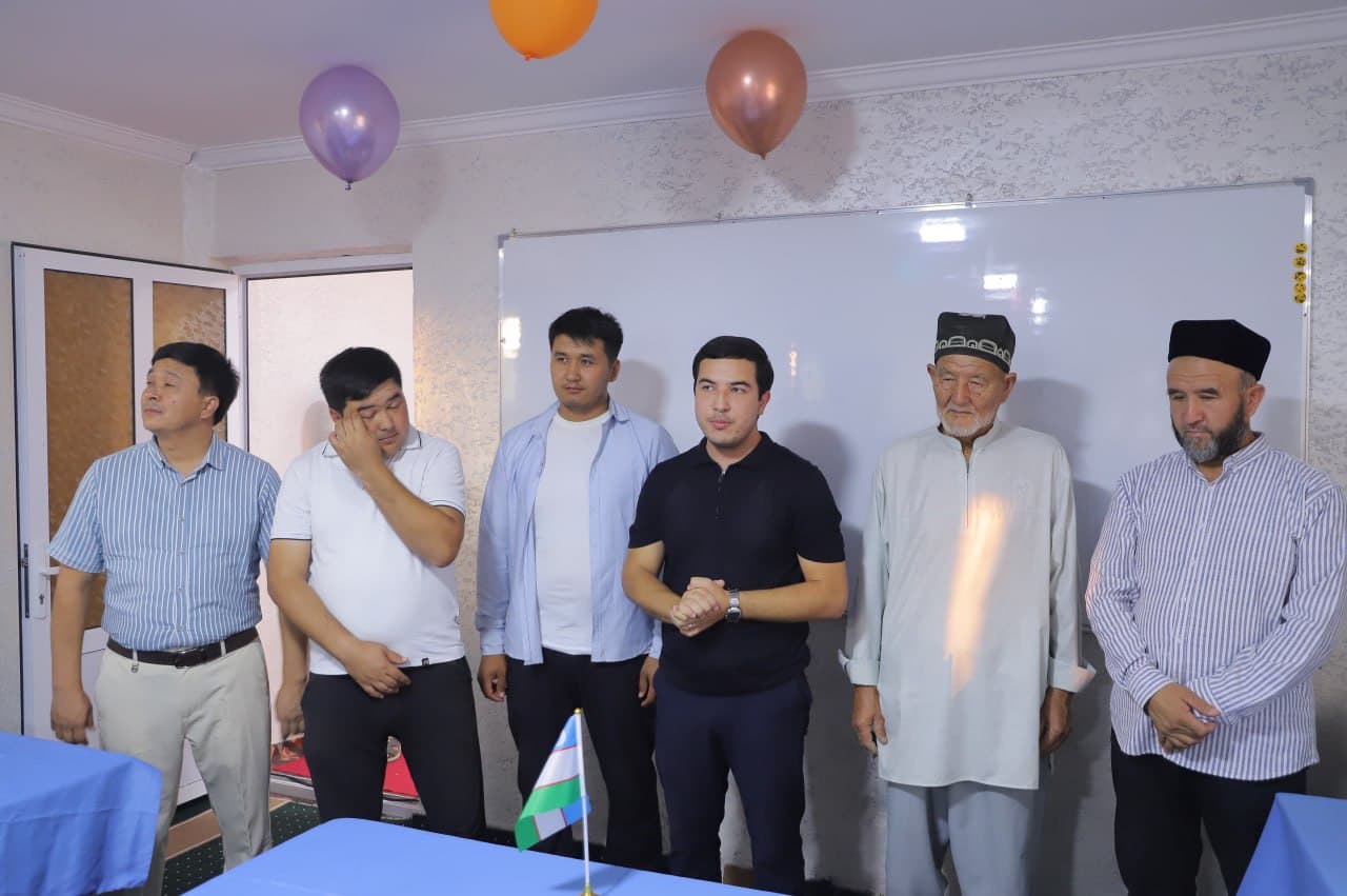 To‘rttom mahallasida zamonaviy o‘quv markazi foydalanishga topshirildi