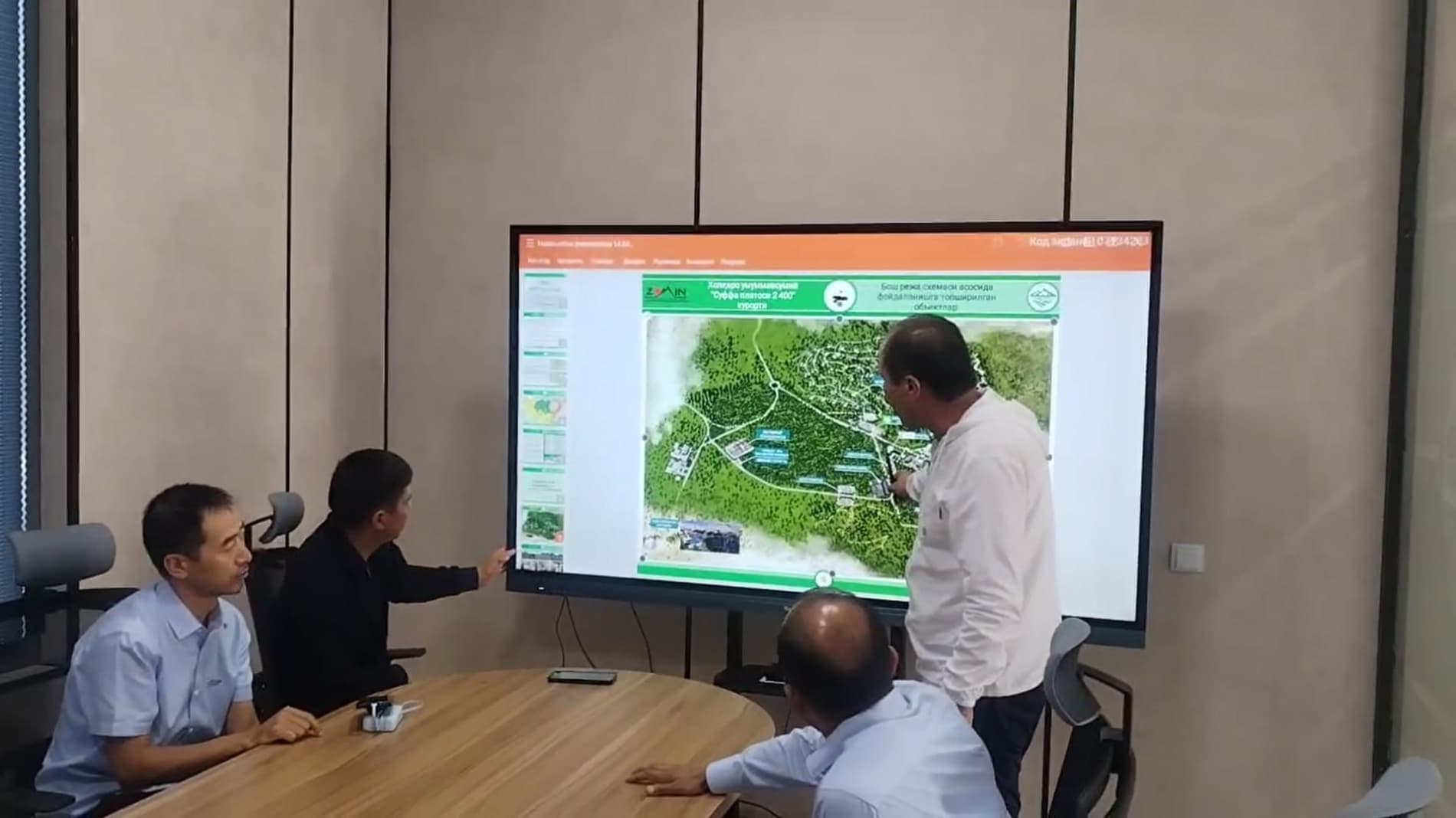 ZOMIN TURISTIK-REKREATSION ZONASIDA INVESTITSIYA LOYIHALARINI AMALGA OSHIRISH YUZASIDAN UCHRASHUV BO‘LIB O‘TDI